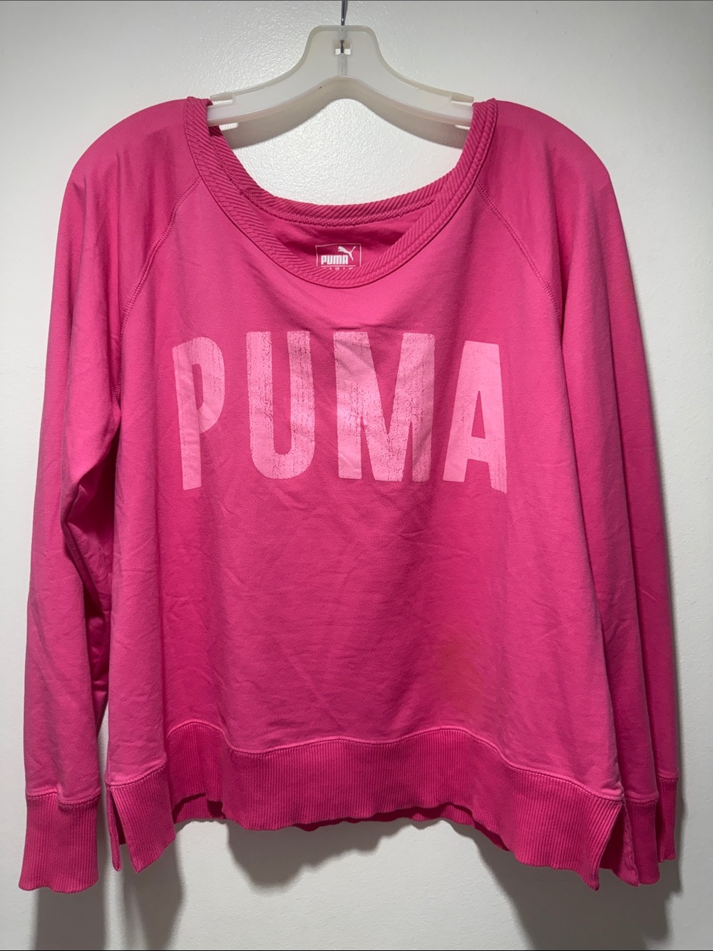 Puma pink shirt XL